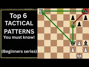 Top 6 Tactical Patterns Every Beginner Must Learn in Chess!