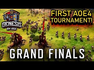 Age of Empires 4 Finals! TheViper vs TheMista (EGC Genesis $20K Tournament)