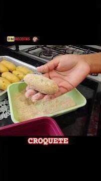 CROQUETE DE MILHO COM QUEIJO QUE FICA SUPER SEQUINHO!