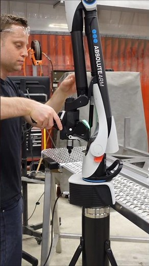 Our CMM Arm (Coordinate Measuring Machine) #cmm #robotics #leanmanufacturing