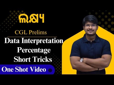 Day-02 | Percentage Tricks | Data Interpretation | OSSC CGL 2025 | Abinash Sir