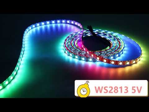 WS2812B LED Strip: RGB, Individually Addressable, 5m.