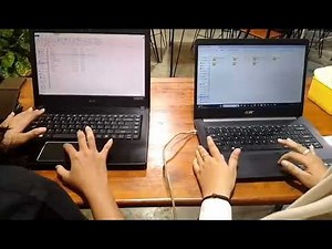 TUTORIAL CARA MENGHUBUNGKAN 2 KOMPUTER DENGAN MENGGUNAKAN KABEL LAN