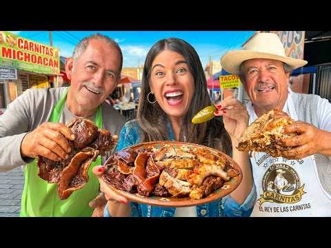 The BEST CARNITAS in the WORLD! Quiroga, Michoacán!