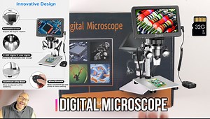 Watch Digital Microscope 1080P Photo/Video with 32GB TF Card on Amazon Live