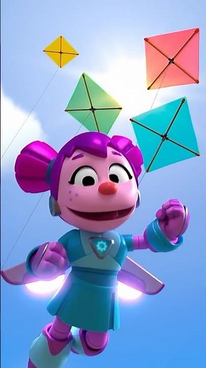 Fly a Kite with the Mecha Builders! #sesamestreet