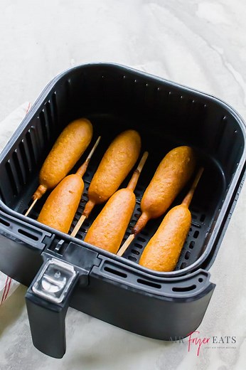 Air Fryer Corn Dogs (Perfectly Crispy)