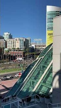 SDCC 2026: Calm Before the Storm | 4K | Convention Center | Elevated | Top Stairs | Gaslamp Quarter