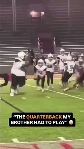 Felt that stiff arm through the screen 😭 (via @braylon_elderbrook/IG)