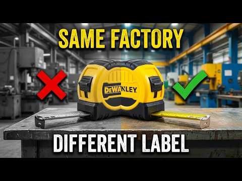 DeWalt vs Stanley | Which Brand Gets Scammed?