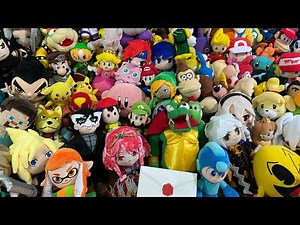 My ENTIRE SUPER SMASH BROS PLUSH AND GAME COLLECTION (EVERYONE IS HERE!)
