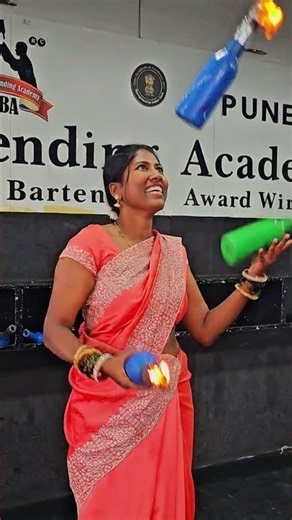🔥🔥🔥🌟✨️Best Female bartender in india #bartending #flairmania