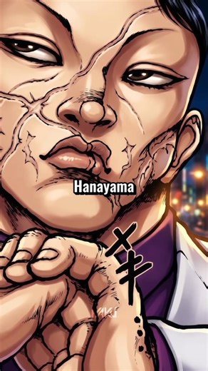 Hanayama lost in one hit #baki