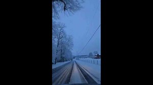 Snowy post-storm timelapse in Elizabethtown, Pennsylvania, USA