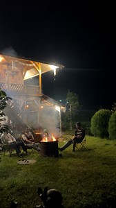 96K views · 1.1K reactions | Ah gini weh, tiap malam di rumah kayu #HalamanBelakangKebon mah. Menghangatkan suasana dengan api unggun dan kebersamaan #suasanapedesaan #malam #suasanaalam #fyp #village #rumahkayu #rumahpanggung #Rural #garut | Garut Turunan Kidul | Facebook