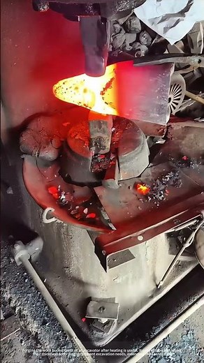 Forge Worn Bucket Teeth To Make Them Reusable !