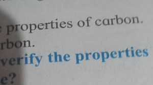 properties of carbon. rbon.verify the properties... | Filo
