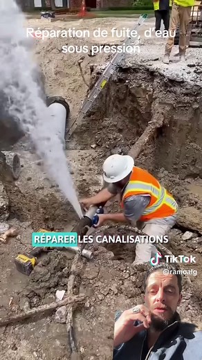 Réparation de fuite d'eau sous pression : techniques et infos