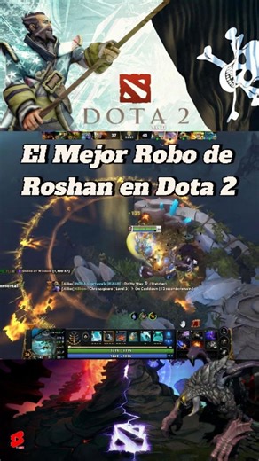 Me Robo Roshan y esto paso ! #dota2 #funny
