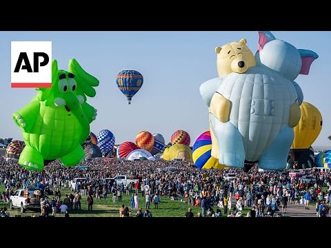 Albuquerque International Balloon Fiesta kicks off in New Mexico