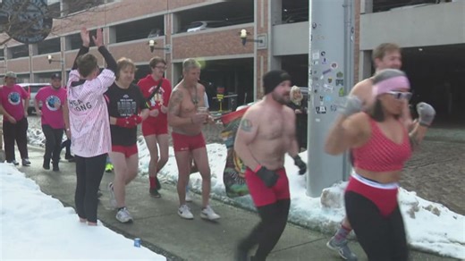 Cupid’s Undie Run brings festive fundraising energy to the streets of Buffalo