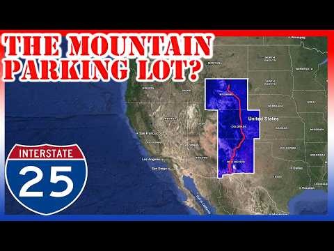 Why Everyone HATES (and Loves) Interstate 25 | The Mountain Interstate