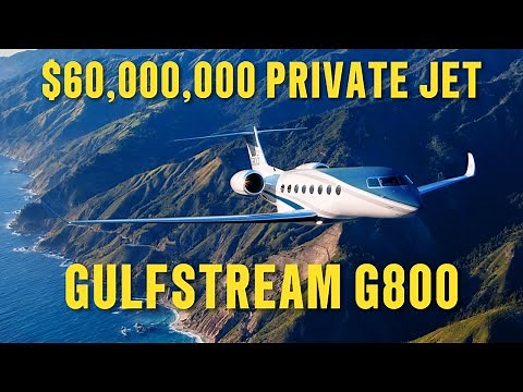 TOUR the MOST LUXURIOUS Private JET EVER: GULFSTREAM G800