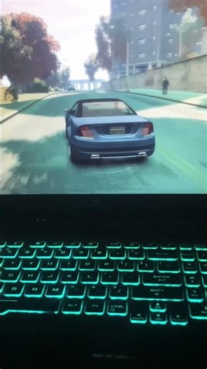 GTA 4 Asus Tuf F17 Rtx 2050 #game #gta #gaminglaptop