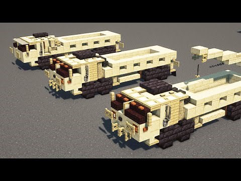 Minecraft HEMTT M977 Cargo Truck Tutorial