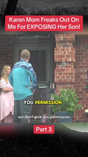 Part 3| Karen Mom Freaks Out On Me For EXPOSING Her Son! #Jidion #police #viral #prank #fyp
