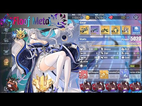 [Azur Lane] Build a PvP Meta Fleet - New Floof Meta #1 (2020)