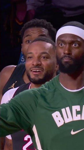 Everyones reaction to DBooks potential game-winning shot in the State Farm NBA 3-Point Contest