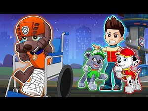 ZUMA, don't run away from home! Please don't leave us - Very Sad Story | Paw Patrol Mighty Pups
