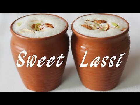 Punjabi Sweet Lassi | Sweet Yogurt Drink | Refreshing Summer Cooler Recipe