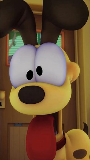 😞 Odie veut juste jouer avec Garfield 😞 #shorts #Garfield #dessinanimé #animation #drôle #fr