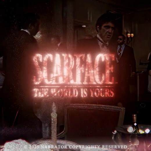 You need people like me | Scarface 4K edit | Mos Def - Auditorium (Slowed + Reverb)