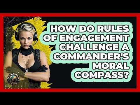 How Do Rules Of Engagement Challenge A Commander's Moral Compass? - Tactical Warfare Experts
