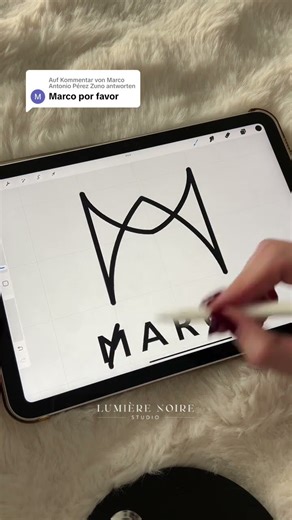 Mastering Logo Design in Procreate with Antonio Pérez Zuno #DesignProcess #Repost