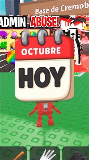 ADMIN ABUSE YA 1 DE OCTUBRE 🚨🎁⚡#roblox #robloxcdid #robloxedit #robloxshorts #robaunbrainrot