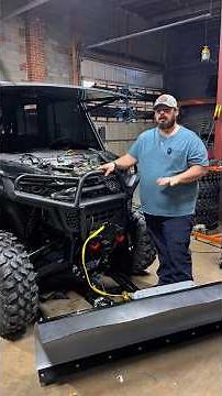 CFMOTO U10 pro Highland Plow setup