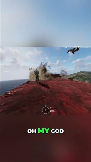 Shocking! Hit by Anti-Air Turret in Intense Combat! #shorts
