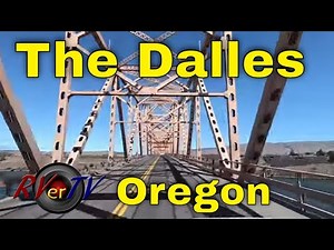 The Dalles Oregon - Bridge - Columbia River Dam