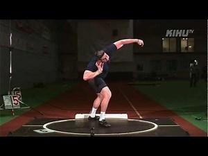 Thomasz Majewski kuulantyönnön tekniikka-analyysissä