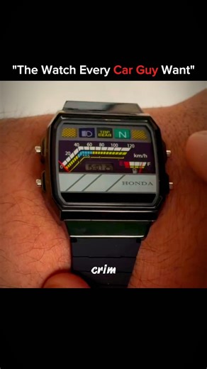 "The Watch Every Car Guy dreams of"💀😳