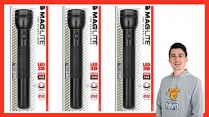 Watch MagLite ST3D016 Maglite LED 3-Cell D Flashlight Review on Amazon Live