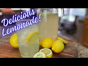 Easy Ultimate Lemonade Recipe | Super Speedy And Delicious!