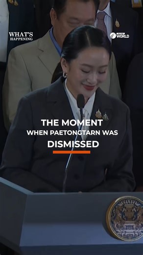 175K views · 1.8K reactions | Paetongtarn Shinawatra addressed the nation shortly after the Constitutional Court had ruled to remove her as prime minister, along with her cabinet. From now on, Phumtham Wechayachai will serve as acting prime minister together with the caretaker cabinet. #ThaiPBSWorld #PaetongtarnShinnawatra #ThailandUpdate #ThailandNews #การเมืองไทย #แพรทองธารชินวัตร #เพื่อไทย | Thai PBS World | Facebook