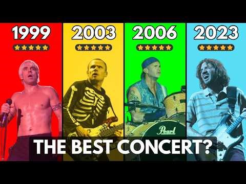 Top 10 BEST Red Hot Chili Peppers Concerts
