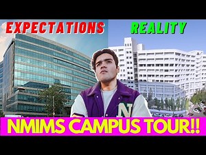 Nmims Mumbai Campus Tour | Nmims Campus Reality | College Campus Tour Vlog | Harshit Chauhan
