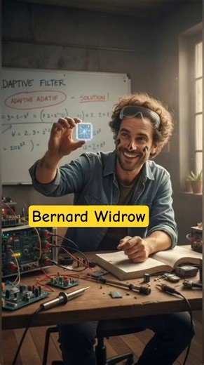 Bernard Widrow menemukan chip filter adaptif